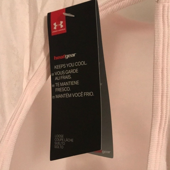 NWT Under Armour Threadborn Open Back Tee - Picture 4 of 6